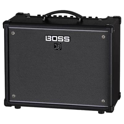 BOSS Katana-50 EX Gen 3 50W 1x12-Inch Combo Guitar Amplifier with 12 Amp Characters, 5 Effects Sections, and 4 Tone Settings (Black) image 2
