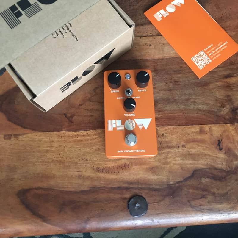 2023 – Present Universal Audio Flow Vintage Tremolo Orange