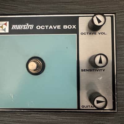 Maestro Octave Box 1971 - Blue / Black image 1