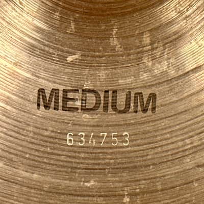 16” Paiste 1976 Black Label 2002 Crash Cymbal 1120g *Video Demo* image 5