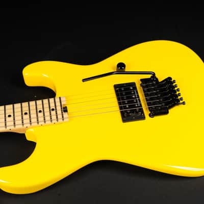 2023 Charvel Custom Shop San Dimas Pointy - Graffiti Yellow image 16