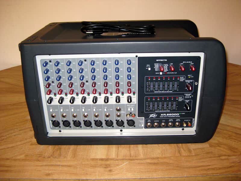 Peavey XR8600D 1200w Powered Mixer | Reverb
