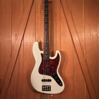 Mike Lull V4 Jazz Bass Style Olympic White image 2