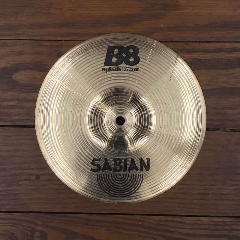 USED Sabian B8 10" Splash Cymbal image 1
