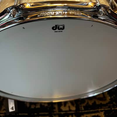 Mint DW 6.5" x 14" Collector's Series SSC Maple Shell Snare Drum - Vintage Marine w/ Chrome Hardware image 6