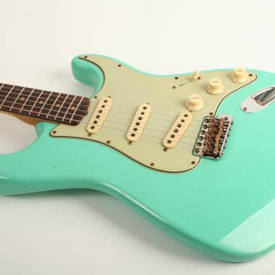 Fender Custom Shop 1959 Stratocaster Journeyman Relic Super Faded Aged Sea Foam Green 3557 image 10