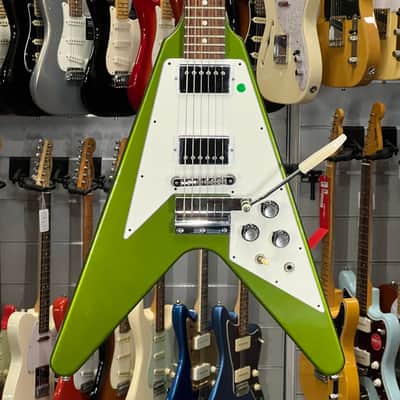 Gibson Custom Shop M2 M Flying V 67 Verdoro Green Metallic image 1