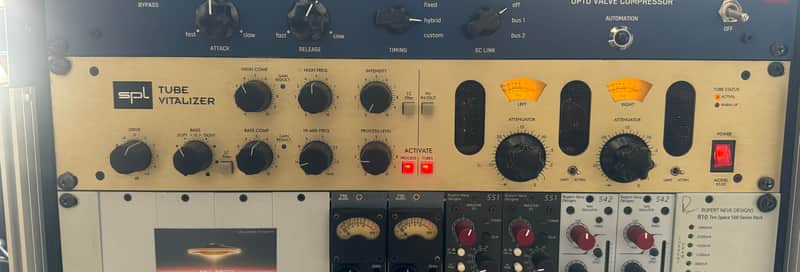 SPL Tube Vitalizer 2U Stereo Tube Processor – Great Condition image 1