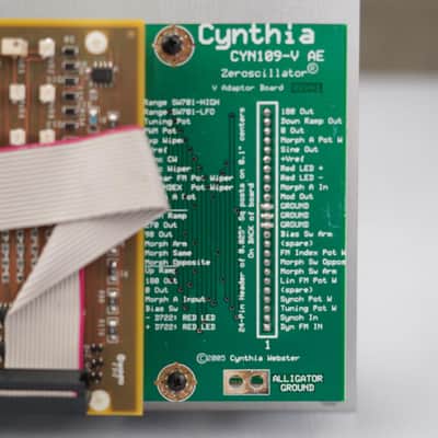 Cynthia Cyndustries Zeroscillator Eurorack Module w/ Tiptop Stackcables #58568 image 13