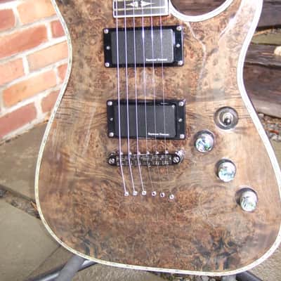 Michael Kelly Vex Deluxe 2000's Brown/Black Quilt Seymour Duncan Pickups image 4