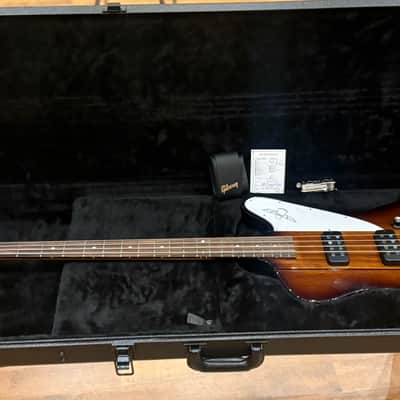 Gibson ThunderBird 4 String Bass Tobacco Sunburst With Gibson Case, Strap, & COA image 2
