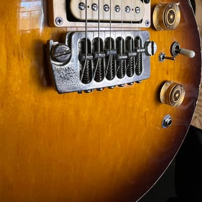 Aria Pro II PE-460 Sunburst 1980 Vintage MIJ Electric Guitar image 4