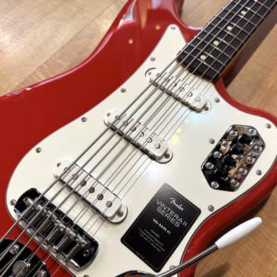 Fender Vintera II '60s Bass VI 2025 - Fiesta Red image 8