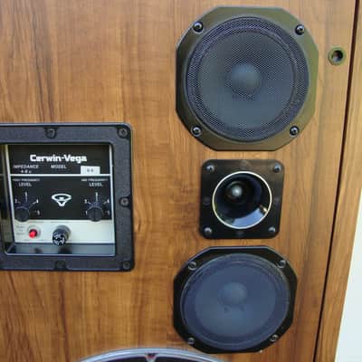 Vintage Cerwin Vega D-9 Floor Speakers - Professionally Re-foamed image 6