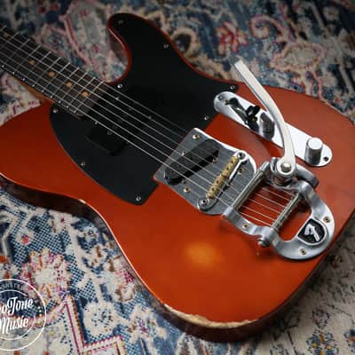 2024 Fender Custom Shop LTD 60s Tele Jazzmaster Bigsby Burnt Copper Relic image 11