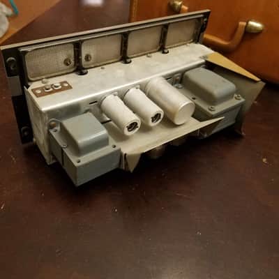 Ampex 620 Extension speaker, amp, and cabinet mono tube suitcase 1960s image 15