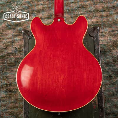 1979 Gibson ES-335 Dot neck, patent number pickups, factory stop tail w/ case image 8