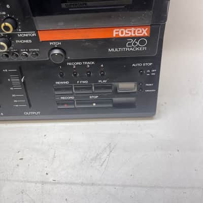 1980s Fostex 260 Multitrack Casette 4-Channel Recording Deck image 5