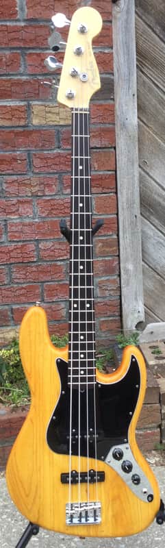 Fender 2012 Limited Edition Jazz Bass Amber MIA American made image 1