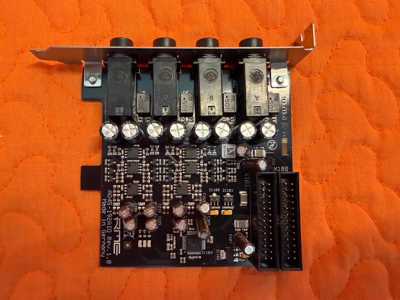 RME AO4S/192 AIO Expansion Board, boxed with CD & accessories Bild 1