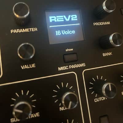 Sequential Prophet Rev2 61-Key 16-Voice Polyphonic Synthesizer 2018 - Present - Black with Wood Sides image 8