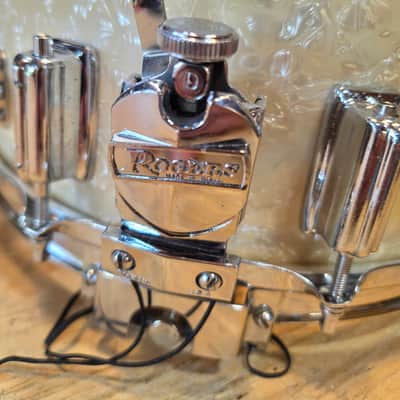 Rogers Dyna-sonic mid 1960's - White Marine pearl image 6