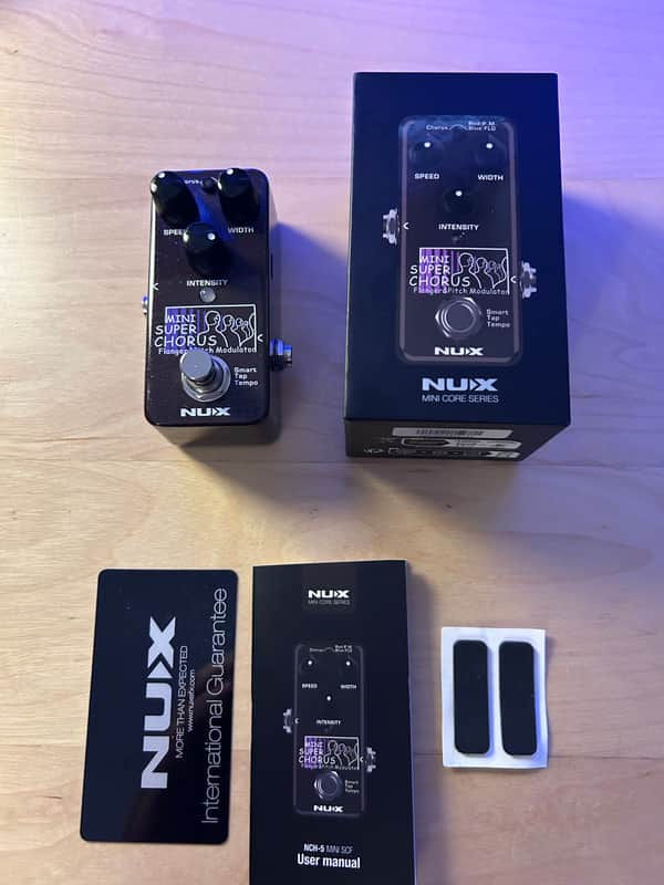 NuX NCH-5 Super Chorus Flanger & Pitch 2022 - Present - Purple image 1