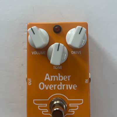 Mad Professor Amber Bass Overdrive Custom Limited Edition Guitar Effect Pedal image 3