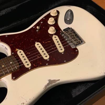 Navacaster Navacaster Partcaster Vintage White 2022 image 7