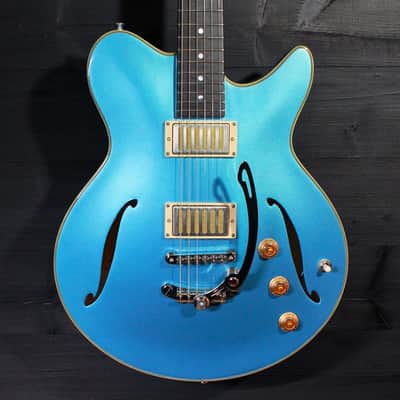 Eastman Romeo LA Celestine Blue Electric Guitar image 1