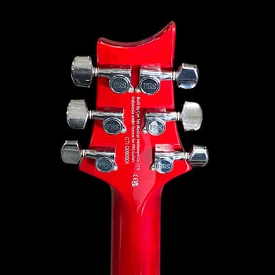 PRS SE Custom 24 Electric Guitar - Charcoal Cherry Burst image 7