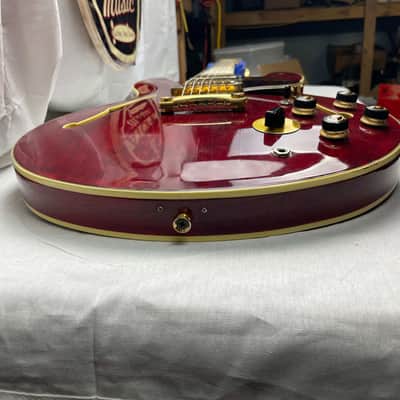 Ibanez SA-400CH SA-400 CH Semi-Hollowbody Guitar with Case - MIJ Made In Japan 1979 - Cherry image 9