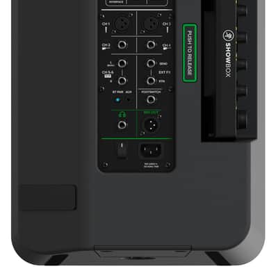 Mackie ShowBox Rechargeable 8" DJ PA Bluetooth Speaker+Mixer Recording Interface image 6