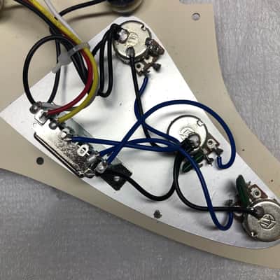 Stratocaster Style Loaded Pickguard - 2026 - Aged White image 5