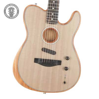 2019 Fender Acoustasonic Telecaster Sonic Gray image 1