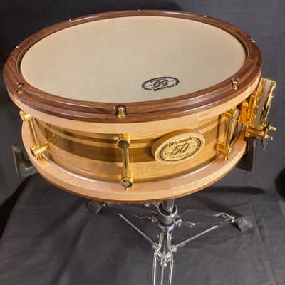 Pro-Mark / Stanbridge - Limited Edition 5.5x14" Japanese White Oak & Walnut Snare Drum (#8 of 50 in 5.5") 2007 image 8