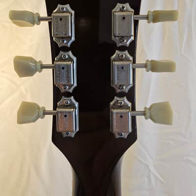 Gibson les paul gold top custom shop 57 reissue Gibson les Paul custom shop gold top 57 reissue 1999 - Real Gold top rare dark back ( mcarty) image 5