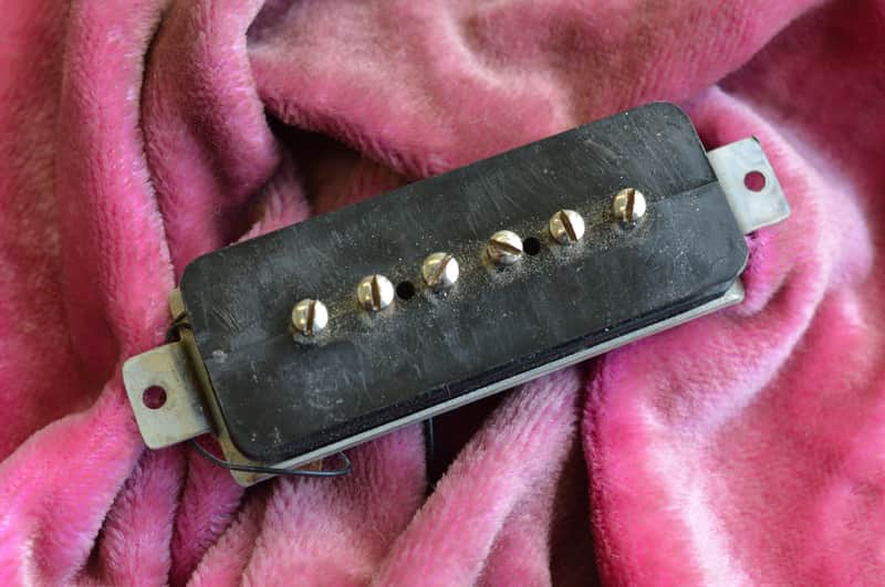 Vintage 1956 Gibson P-90 P90 Pickup 8.14k HOT Dogear Les Paul Junior Special 330 image 1