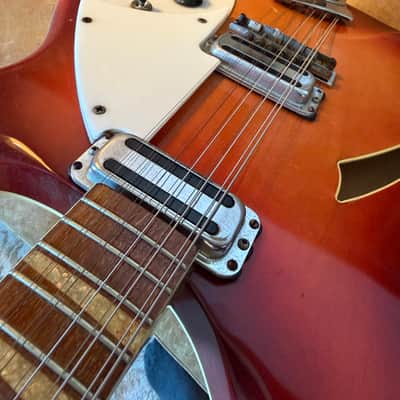 1965 Rickenbacker 360/12 Fireglo, Original Toaster Pickups, OHSC image 8