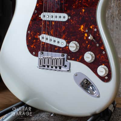 2004 Fender USA American Standard Stratocaster Shoreline Silver Tortoiseshell - Custom Shop pickups image 10