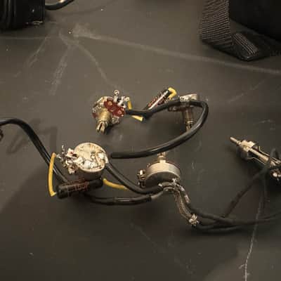 Vintage 1964 Gibson ES-335 PAF Original Wiring Harness CTS 500k image 8