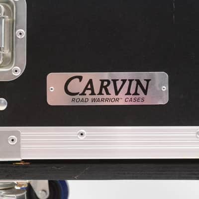 Carvin Road Warrior 12U 12 Space ATA Road Flight Case w/ Wheels Casters #29950 image 14