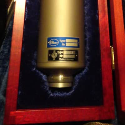 Skipper Wise's Blue U47 Microphone with EF86 Tube, Telefunken Body, Flight Case, PSU (U-47, U 47) image 4
