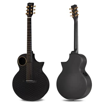 Enya X4 Pro Carbon Fiber Acoustic Guitar with Effects image 1