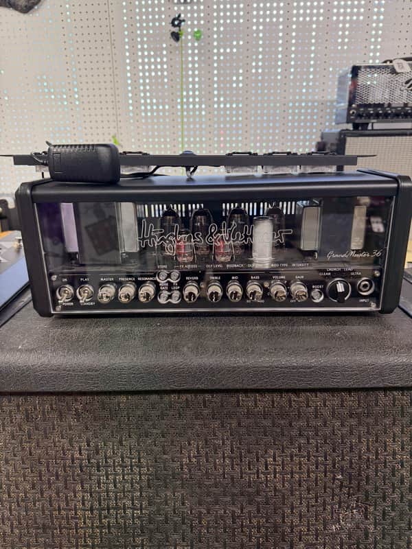 Hughes & Kettner GrandMeister 36 4-Channel 36-Watt Guitar Amp Head 2014 - 2017 - Black image 1