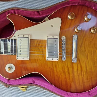 GIBSON CUSTOM SHOP 2014 HISTORIC COLLECTION 1959 Les Paul Standard Reissue VOS Iced Tea Burst Light Aged image 17