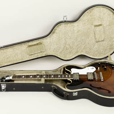1983 Epiphone Riviera, Antique Sunburst, MIJ - Bonehead Model image 6