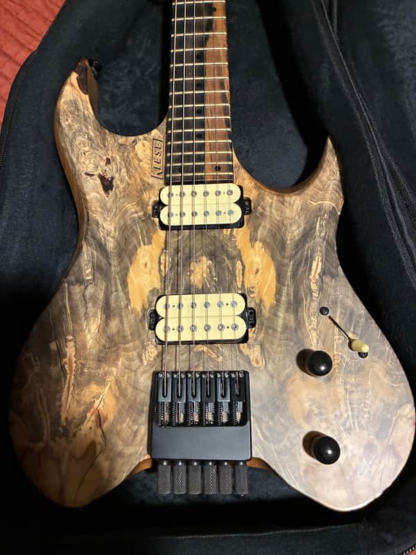 Kiesel Vader 6 String Buckeye Burl 2020+ Buckeye Burl image 1