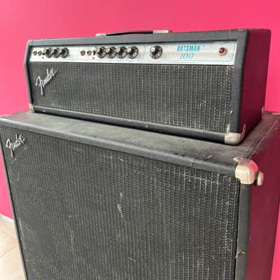 Fender Bassman 100 2-Channel 100-Watt Guitar Amp Head 1972 - 1976 - Silverface image 3