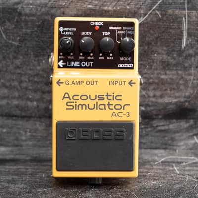 Boss AC-3 Acoustic Simulator Pedal | Reverb